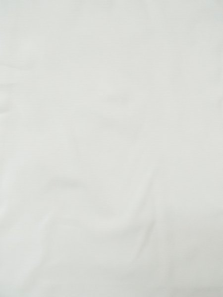 Photo3: L0413Q Used Japanese women white JUBAN undergarment / Synthetic.    (Grade B) (3)