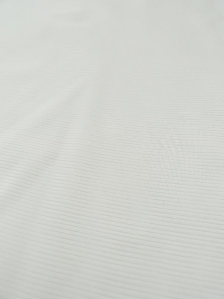 Photo7: L0413Q Used Japanese women white JUBAN undergarment / Synthetic.    (Grade B) (7)