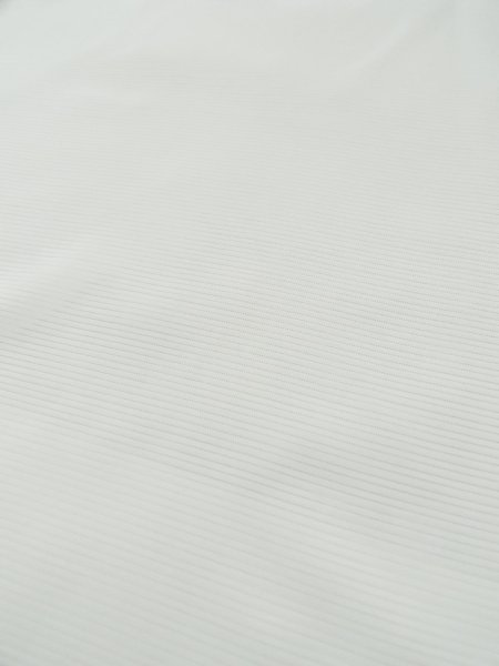 Photo8: L0413Q Used Japanese women white JUBAN undergarment / Synthetic.    (Grade B) (8)