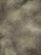 Photo3: L0420F Used Japanese womenBrownish  Olive HAORI short jacket / Silk. Gradation   (Grade B) (3)