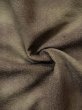 Photo11: L0420F Used Japanese womenBrownish  Olive HAORI short jacket / Silk. Gradation   (Grade B) (11)