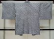 Photo2: Mint L0420O Used Japanese women  Black HAORI short jacket / Silk. Dapple pattern   (Grade A) (2)