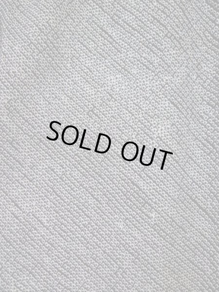 Photo3: Mint L0420O Used Japanese women  Black HAORI short jacket / Silk. Dapple pattern   (Grade A) (3)