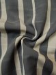 Photo10: L0420S Used Japanese womenDark Bluish Gray HAORI short jacket / Silk. Plaid Checks   (Grade C) (10)