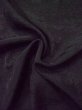 Photo12: L0421C Used Japanese women  Black HAORI short jacket / Silk.  base woven pattern: ivy, grass  (Grade B) (12)