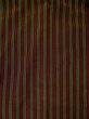 Photo3: L0421L Used Japanese womenLight Grayish Olive DOCHUGI outer coat / Mixed. Stripes Material: mix of synthetic and wool  (Grade D) (3)