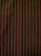 Photo4: L0421L Used Japanese womenLight Grayish Olive DOCHUGI outer coat / Mixed. Stripes Material: mix of synthetic and wool  (Grade D) (4)