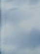 Photo4: L0426A Used Japanese womenPale Grayish Pale Blue HITOE unlined / Silk. Gradation   (Grade C) (4)