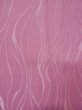 Photo6: Mint L0426E Used Japanese womenPale Grayish Pink KOMON dyed / Silk. Line,   (Grade A) (6)