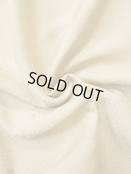 Photo13: L0426G Used Japanese womenGrayish  Ivory TSUKESAGE formal / Silk. UME plum bloom,   (Grade B) (13)