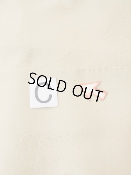 Photo17: L0426G Used Japanese womenGrayish  Ivory TSUKESAGE formal / Silk. UME plum bloom,   (Grade B) (17)