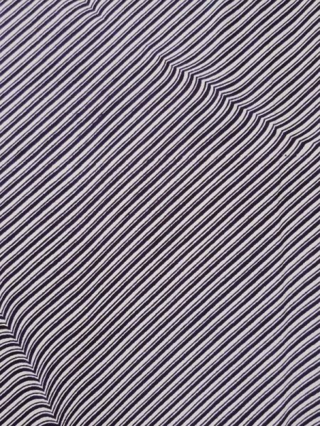 Photo5: L0426O Used Japanese womenPurplish  Blue KOMON dyed / Silk. Line,   (Grade C) (5)