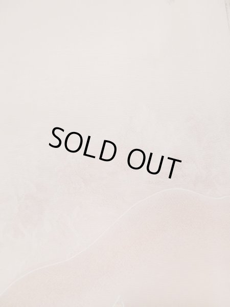 Photo8: L0426P Used Japanese womenPale Grayish Pink KOMON dyed / Silk. Tree,   (Grade C) (8)