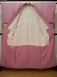 Photo2: L0426S Used Japanese womenGrayish Purplish Pink KOMON dyed / Silk.    (Grade B) (2)