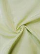 Photo14: L0426T Used Japanese womenPale Light Yellowish Green IROMUJI plain colored / Silk.  There is a hole in the lining.  (Grade D) (14)