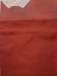 Photo4: Mint L0427G Vintage Japanese Kimono   Dark Red NAGOYA OBI sash HAGI flower Silk. (4)