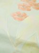 Photo11: L0427R Vintage Japanese Kimono Pale Light Teal NAGOYA OBI sash Flower Silk. (11)