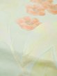 Photo11: L0427R Vintage Japanese Kimono Pale Light Teal NAGOYA OBI sash Flower Silk. (11)