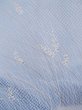 Photo9: L0511A Used Japanese womenPale Light Wisteria HOUMONGI formal / Silk. Tall grass,   (Grade C) (9)