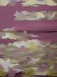 Photo4: Mint L0512M Vintage Japanese Kimono Dark Reddish Wisteria NAGOYA OBI sash Colud Synthetic. (4)