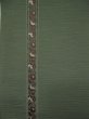 Photo3: L0518J Vintage Japanese Kimono Pale Grayish Green NAGOYA OBI sash Flower Silk. (3)