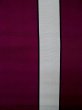 Photo3: L0518L Vintage Japanese Kimono Vivid Reddish Purple FUKURO NAGOYA Obi Stripes Silk. (3)