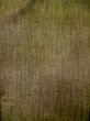 Photo3: L0519A Used Japanese womenGrayish Greenish Beige DOCHUGI outer coat / Silk. Stripes   (Grade B) (3)