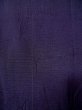 Photo7: L0519G Used Japanese women  Purple MICHIYUKI outer coat / Silk. Line There are hole and other damages.  (Grade D) (7)