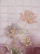 Photo12: L0519Q Used Japanese womenShiny Pale Pink HOUMONGI formal / Silk. Flower,   (Grade D) (12)