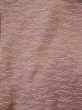 Photo3: L0525K Used Japanese women  Pink HAORI short jacket / Silk. Tetrapod shape pine needle pattern  (Grade B) (3)