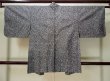 Photo2: Mint L0616E Used Japanese women  Black HAORI short jacket / Synthetic. Camellia   (Grade A) (2)