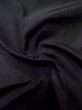 Photo7: L0616V Used Japanese men  Black HAORI short jacket / Silk.    (Grade D) (7)