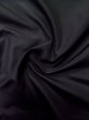 Photo8: L0616V Used Japanese men  Black HAORI short jacket / Silk.    (Grade D) (8)