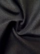 Photo18: L0616W Used Japanese men Brownish Black HAORI short jacket / Silk.    (Grade C) (18)