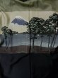 Photo4: L0616X Used Japanese men  Black HAORI short jacket / Silk.    (Grade D) (4)