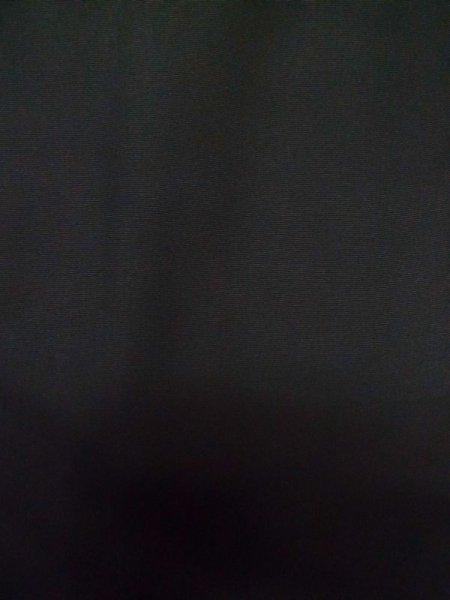 Photo7: L0630S Used Japanese men  Black Men's Kimono / Silk.    (Grade B) (7)