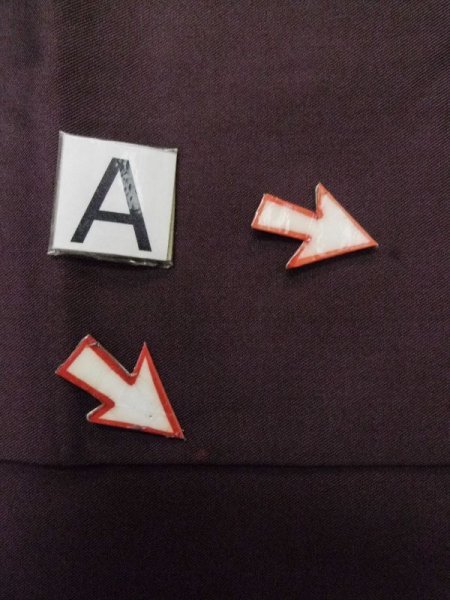 Photo12: L0706C Vintage Japanese Kimono Pale Dark Multi Color NAGOYA OBI sash Mountain Silk. (Grade A) (12)