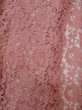 Photo3: Mint L0714B Used Japanese women Pale Pink HAORI short jacket / Synthetic.    (Grade A) (3)