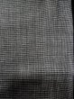 Photo5: L0720C Used Japanese women Dark Gray HAORI short jacket / Silk.    (Grade D) (5)