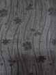 Photo5: Mint L0720E Used Japanese women  Black HAORI short jacket / Silk. MOMIJI maple leaf,   (Grade A) (5)