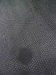 Photo9: L0720G Used Japanese women  Black HAORI short jacket / Silk. Circle   (Grade B) (9)