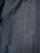 Photo3: L0720H Used Japanese women  Navy Blue HAORI short jacket / Silk. Abstract pattern   (Grade C) (3)