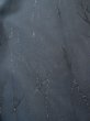 Photo10: L0720H Used Japanese women  Navy Blue HAORI short jacket / Silk. Abstract pattern   (Grade C) (10)
