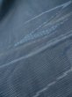 Photo10: L0720M Used Japanese women Dark Blue HAORI short jacket / Silk. Abstract pattern   (Grade B) (10)