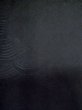 Photo6: L0720W Used Japanese women  Black HAORI short jacket / Synthetic.    (Grade B) (6)