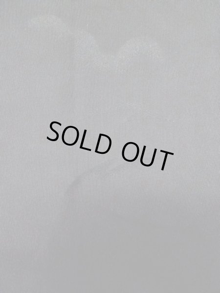 Photo7: L0720Y Used Japanese women  Black HAORI short jacket / Silk.    (Grade B) (7)