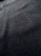 Photo9: L0720Y Used Japanese women  Black HAORI short jacket / Silk.    (Grade B) (9)