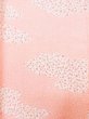 Photo5: L0727I Used Japanese womenPale Light Pink FURISODE long-sleeved / Silk. Flower,   (Grade C) (5)