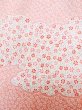 Photo9: L0727I Used Japanese womenPale Light Pink FURISODE long-sleeved / Silk. Flower,   (Grade C) (9)