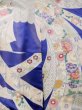 Photo6: L0727K Used Japanese womenPale Light Pink FURISODE long-sleeved / Silk. Bundle of Ribbons, Bundle of Ribbons, Diamond-shaped flowers, Crossed circles patterns  (Grade C) (6)